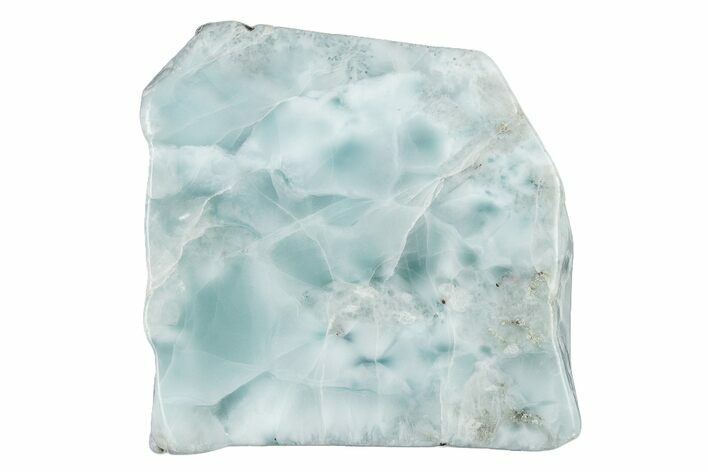 Polished, Sea-Blue Larimar Slab - Dominican Republic #202901